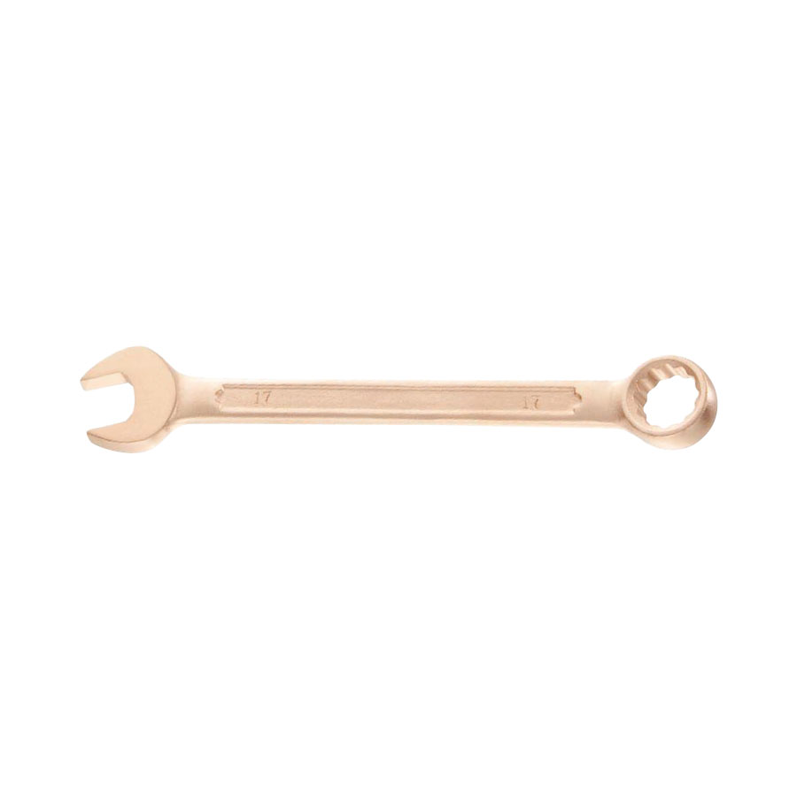 Stanley Proto Facom FM-39.14 Satin Finish Short Combination Wrench - 14mm, 12-Point, 15° Angled Box End - View #11