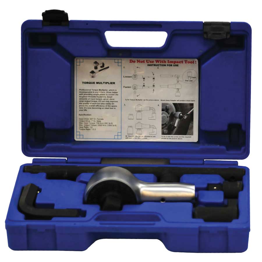 KRISBOW TORQUE MULTIPLIERS 3/4FX1M 2500NM 5PCS