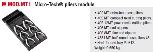 FACOM - Module pinces Micro-Tech® - MOD.MT1