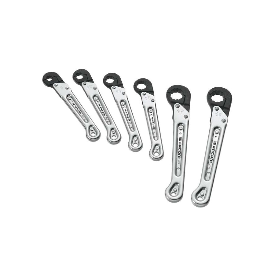 Facom ratcheting online wrench set