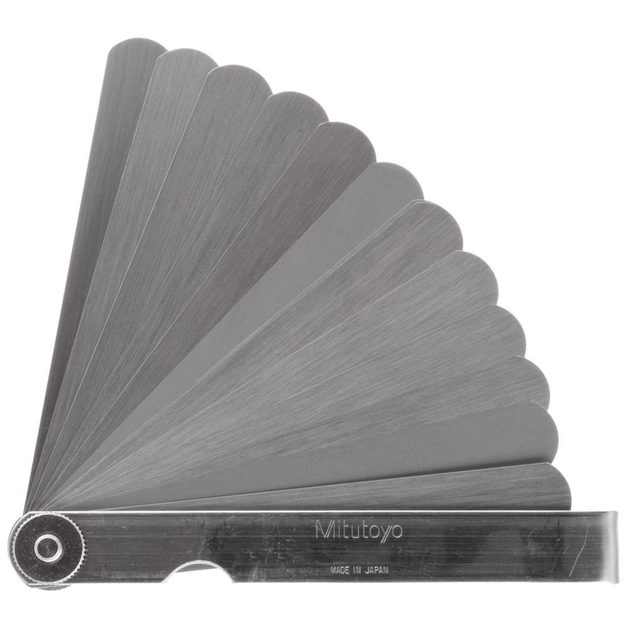 Jual RADIUS GAGE 1.0-7.0MM (34PAIRS) 186-105 MITUTOYO Original | Kawan